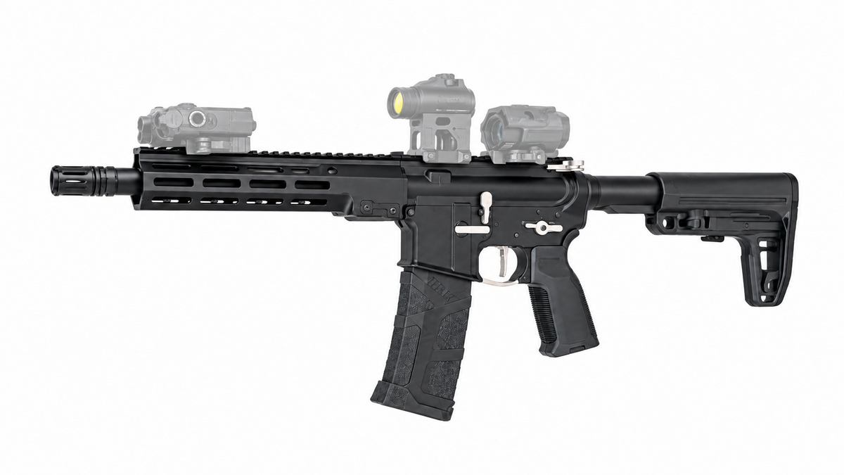 Ace 1 Arms HPA AR/M4 Airsoft Rifle (ETU - CNC - RS/GBBR Dimensions - Black)