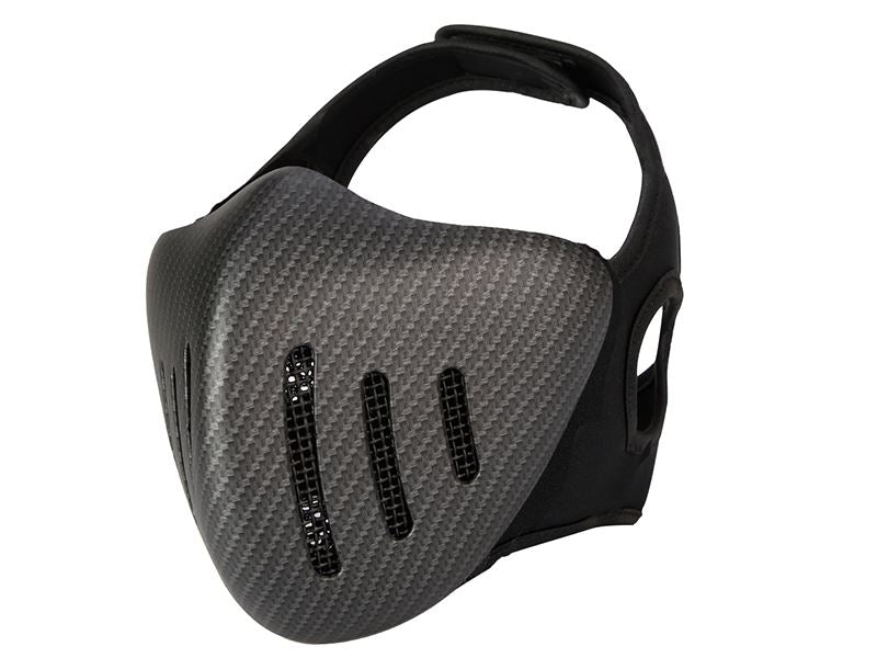 Big Foot Glory Knight Mesh Mask (Carbon Fibre)