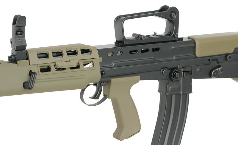 ICS L85A2 SA80 AEG Rifle - Black - GEN.2 FET System/QD Spring (Standard - ICS-85NU)