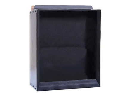 Huntsman Double Sided Pellet Catcher (With Cardboard Target - Polymer - Black)