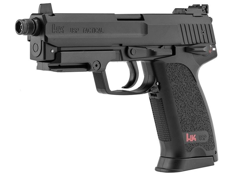 H&K USP Tactical AEP with Silencer (Umarex - Inc. Battery and Charger - Metal Slide - Black)
