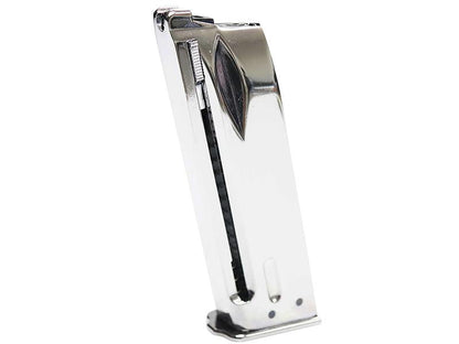WE Hi-Power Browning MK3 Gas Magazine (Silver)