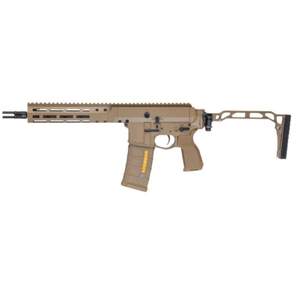 [Pre-Order] Double Eagle 10.5 DWS-180 w/ Folding Stock - Gas Blowback Rifle (MWS System / Steel Bolt - G107A-02 TAN)