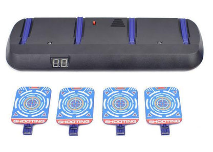 ACM Shooting Game Zone Automatic Reset Target with Digital Display (4 Target)