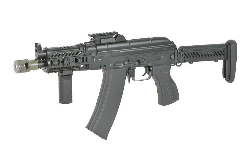 Cyma Platinum AKS74U Tactical AEG Rifle with Eshooter ETU GEN-2 (Black - CM113A)