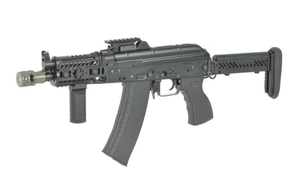 Cyma Platinum AKS74U Tactical AEG Rifle with Eshooter ETU GEN-2 (Black - CM113A)