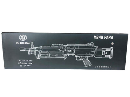 FN Herstal Minimi M249 Para with Sound Control Drum Magazine (AK-249-PARA - Black)