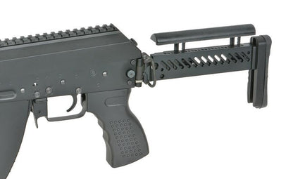 Cyma Platinum AKM Tactical AEG Rifle with Eshooter ETU GEN-2 (Black - CM113)