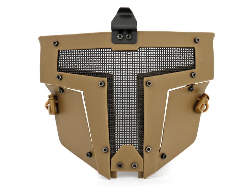 Big Foot Spartan Mesh Face Mask (Tan)