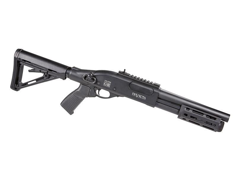 Secutor M870 Velites Invicta Gas Shotgun (M-lok - G-III - Black)