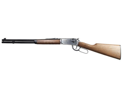 Umarex Legends Cowboy M1894 Lever Action Co2 Rifle (Shell Ejecting - 2.6556 - Silver)