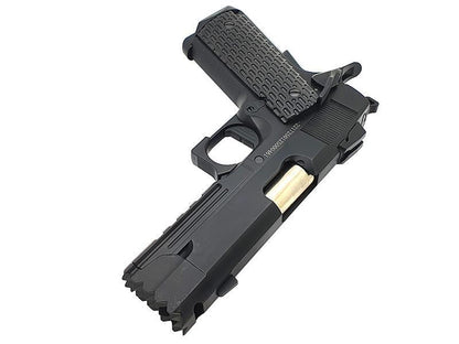 Golden Eagle Strike Warrior 1911 Gas Blowback Pistol (Metal - Black - 3305)