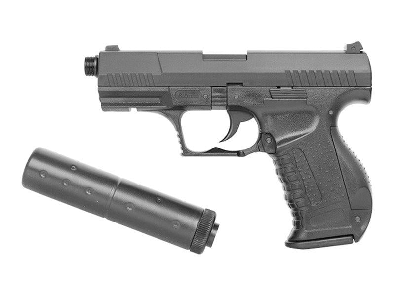 HFC 109 Spring Pistol with Silencer (HA-124B)