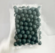 Hwasan .68 Polished Rubber Paintball - 4.80g - 100pcs - Green