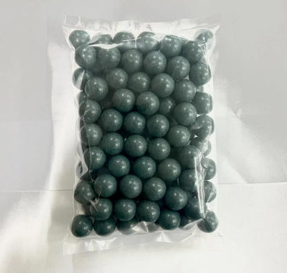 Hwasan .68 Polished Rubber Paintball - 4.80g - 100pcs - Green