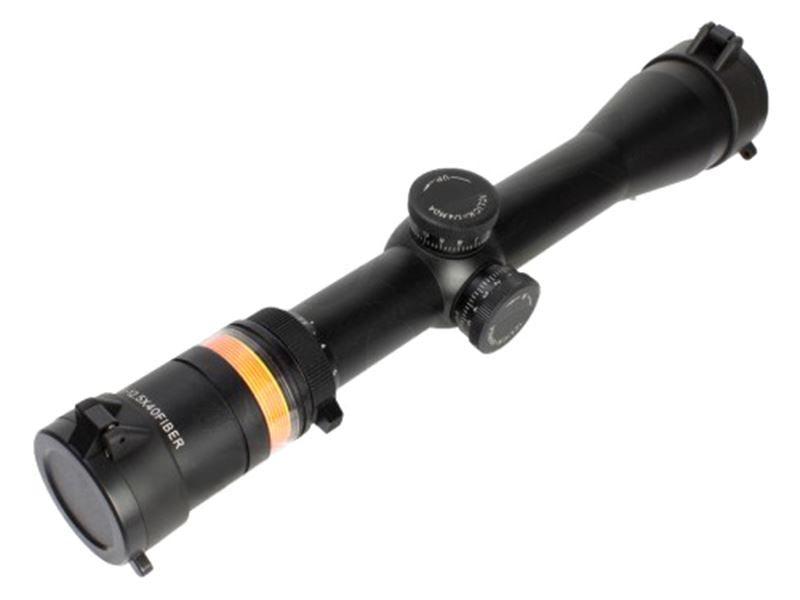 Black Owl Fibre Optic Scope (2.5-12.5X40 - Red)
