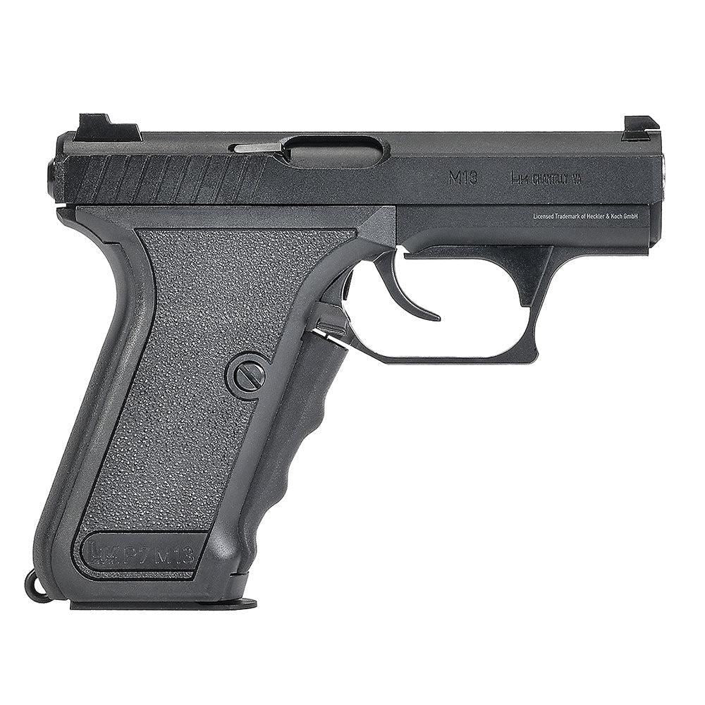 H&K P7 M13 Full Metal Gas Blowback Pistol - Black (Umarex/VFC - UM3T-P7M13-BK01)