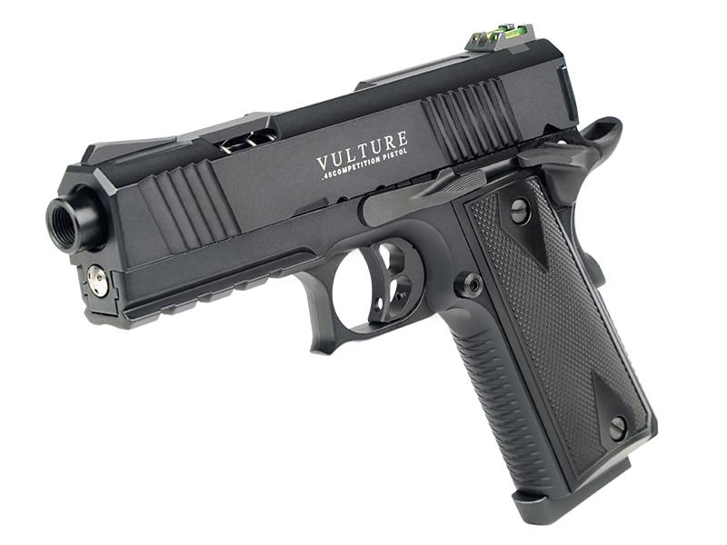ICS BLE-VULTURE Gas Blowback Pistol (Black - BLE-011-SB)