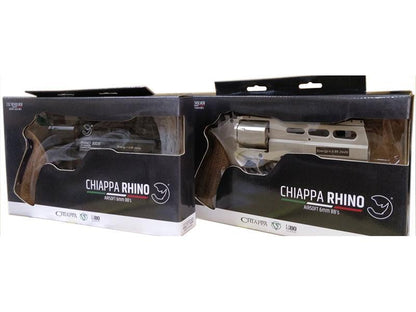 Chiappa 4.5mm/.177 Charging Rhino 50DS Co2 Revolver (5" - Silver - 440.086)