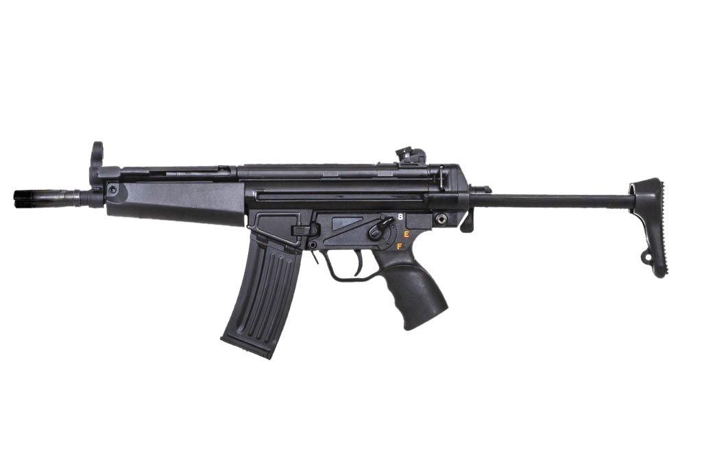 Classic Army CA53 Sub Machine AEG (Black - Full Metal - CA024M New But Damaged Box)