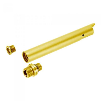 Laylax Nine Ball 2-Way Fixed Non-Recoiling Outer Barrel for TM Hi-Capa 5.1 (Black)