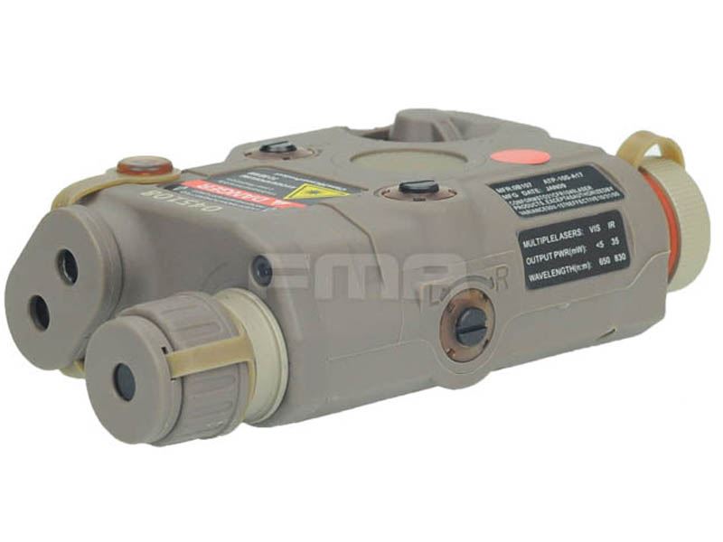 FMA AN-PEQ-15 Upgrade Version LED White Light + Red Laser With IR Lenses (DE/Tan - TB0067)