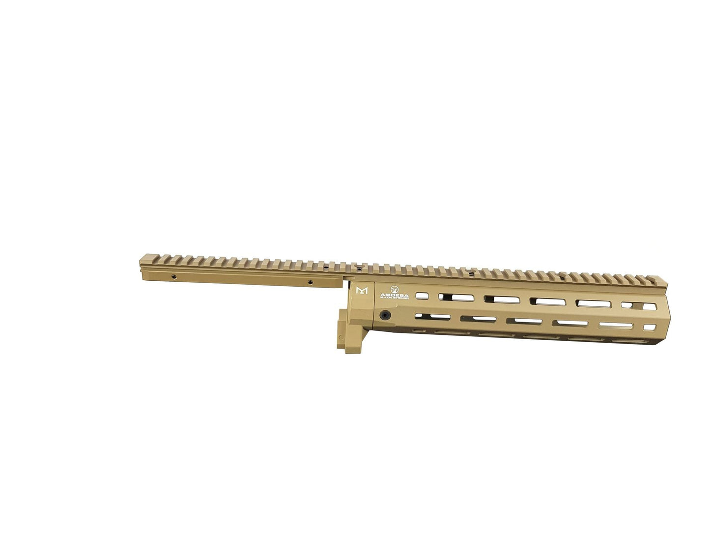 Ares Amoeba Striker CNC M-Lok Handguard for AS-01 Series (Tan - AS-HG-002-DE)