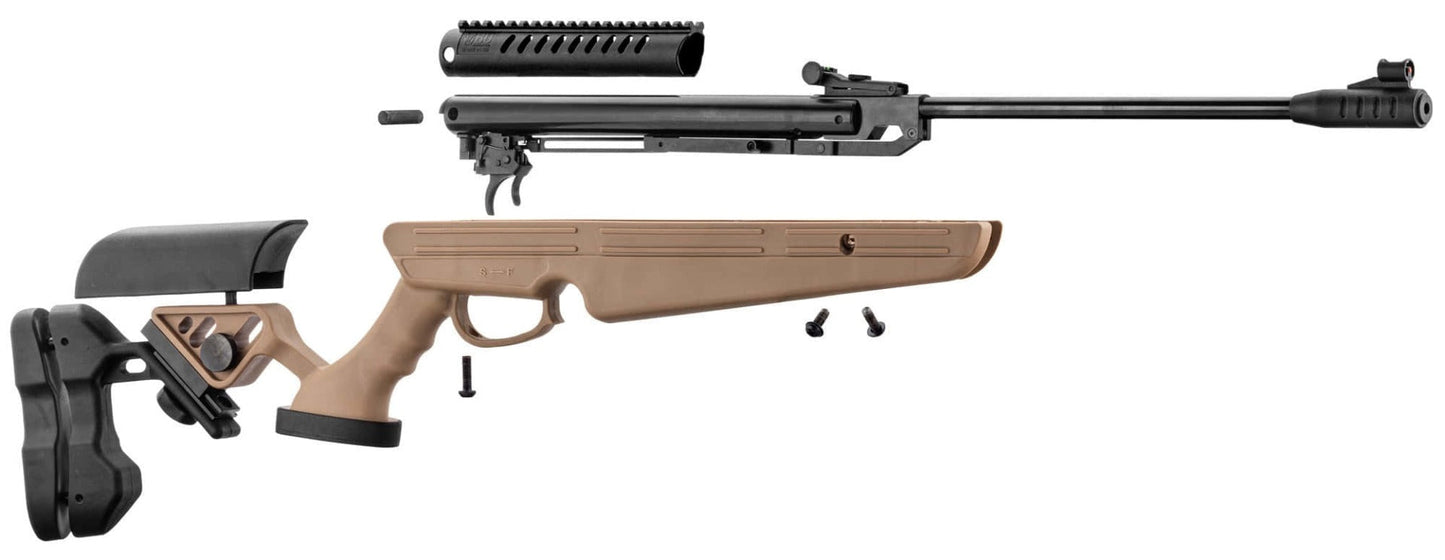 Bo Manufacture 5.5mm/.22 Quantico Break Barrel Air Rifle (16j - Tan)