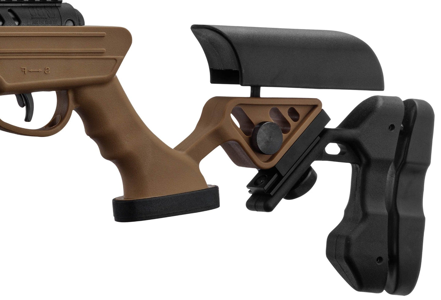 Bo Manufacture 4.5mm/.177 Quantico V2 Break Barrel Air Rifle (with 4x32 Scope - 16j - Brown)