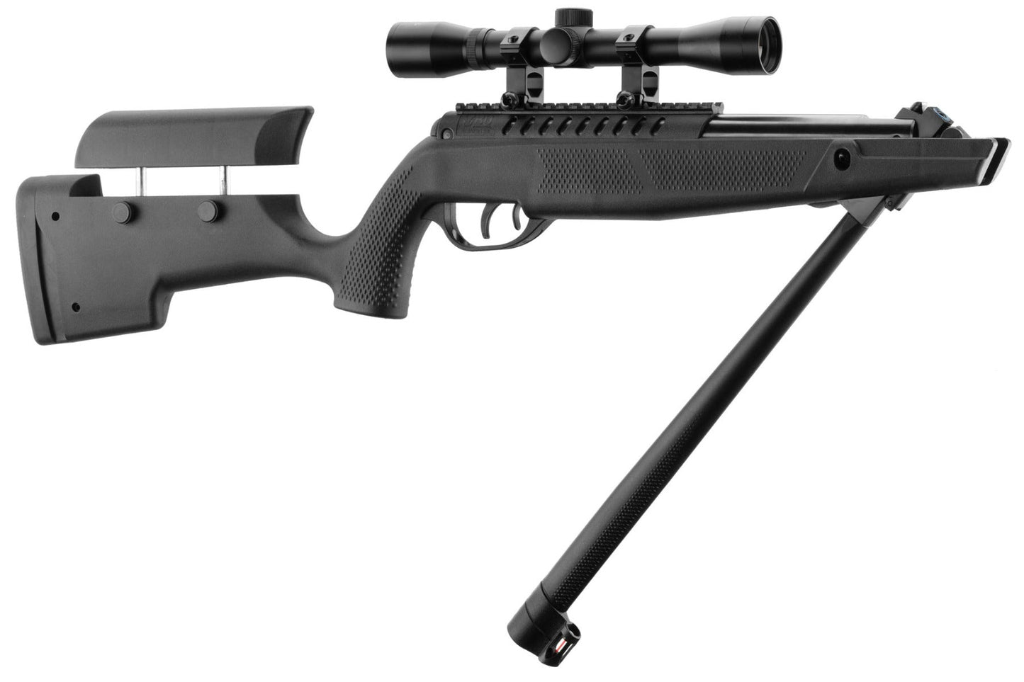 Bo Manufacture 4.5mm/.177 Benning Break Barrel Air Rifle with 4x32 Hunter Scope (16j - Black)