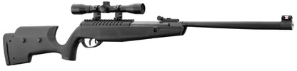 Bo Manufacture 4.5mm/.177 Benning Break Barrel Air Rifle with 4x32 Hunter Scope (16j - Black)