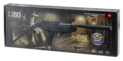 Bo Manufacture 5.5mm/.22 Langley Pro. Break Barrel Air Pistol with Stock (7.5j - Black)