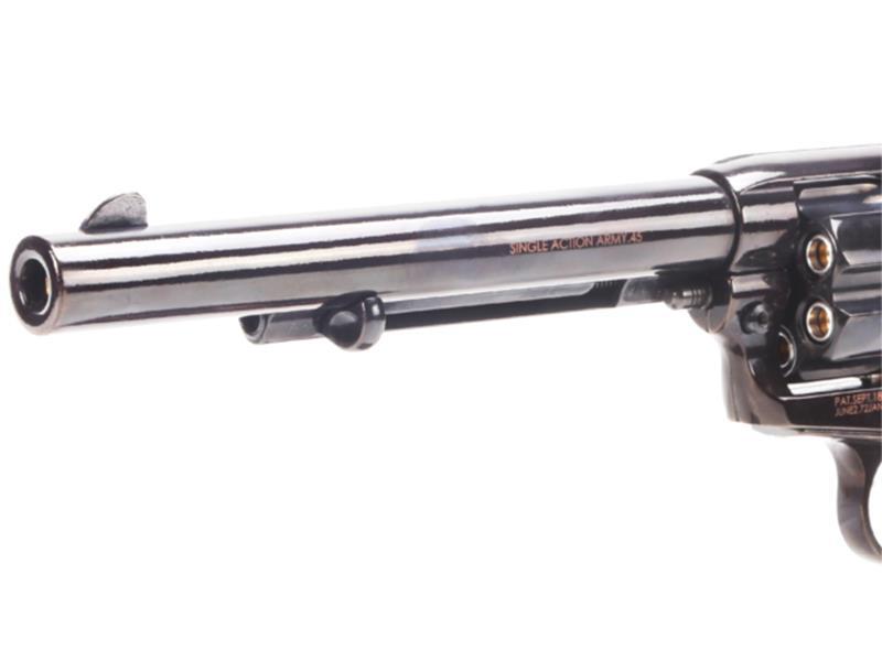 King Arms SAA .45 Peacemaker Revolver (Electroplating Black - KA-PG-10-M-BK2)