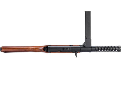 Snow Wolf MP-18 AEG SMG (Metal - Real Wood Stock - SW-021)