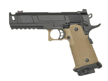 Army Custom 5.1 Hi-Capa with Costa Compensator (Full Metal - Tan - R501)