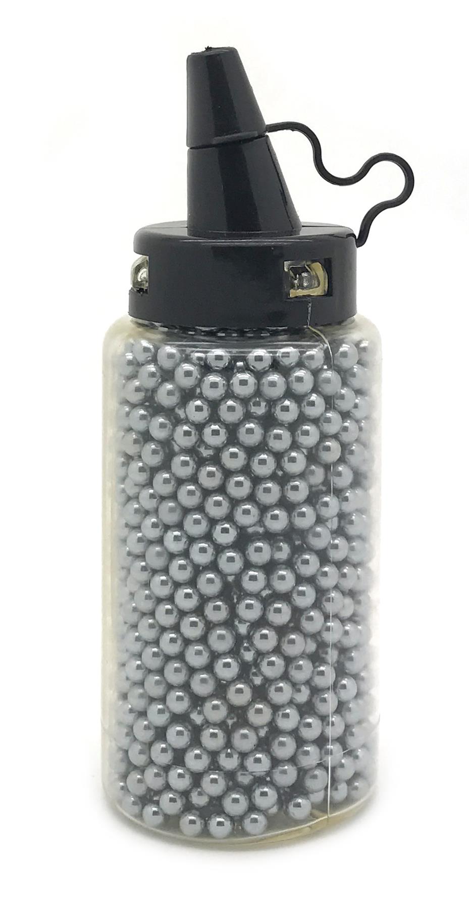 Huntex 4.5mm (.177) Steel BB's (1,500 Rounds - Bottle)