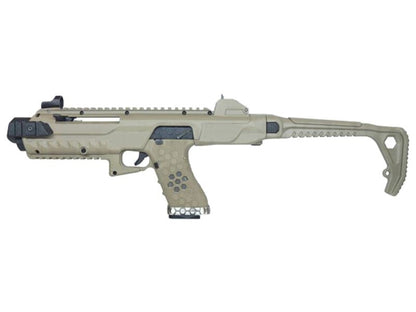 Armorer Works Gas Blowback VX Pistol with Tactical Carbine Conversion Kit (Tan - AW-VX03002)