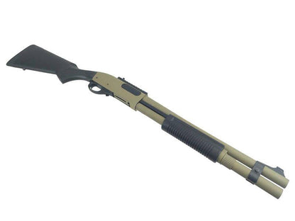Golden Eagle M870 Tri-Shot Gas Pump Action Shotgun (Long - Tan - M8872T - V2)