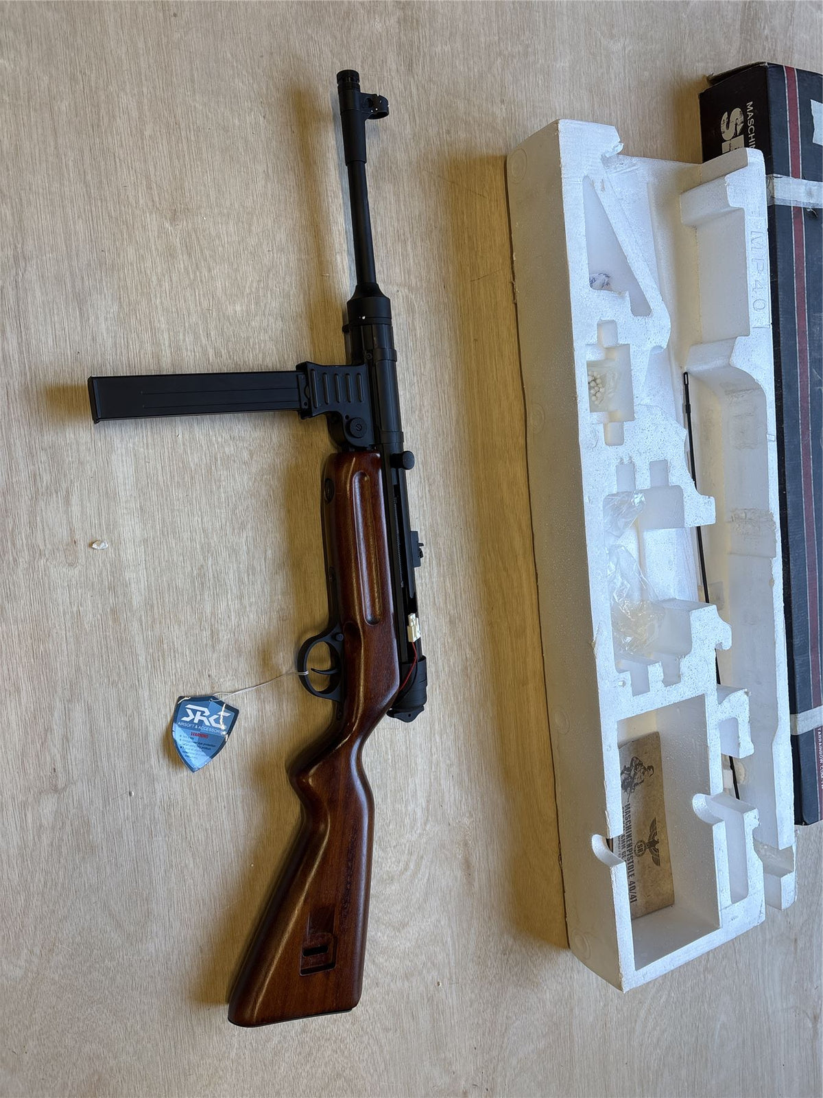 [Boneyard] Golden Eagle SR25 AEG (FB6652) - No trigger response - receiver misaligned - missing parts