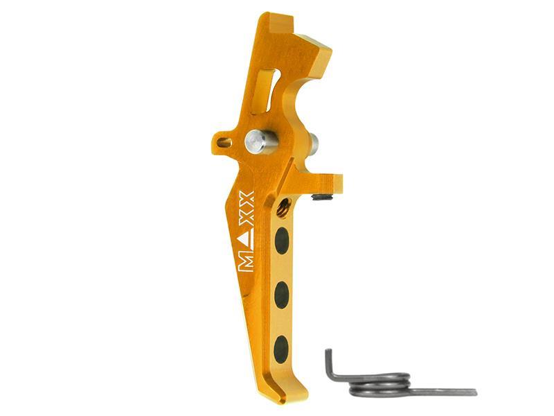 Maxx Model CNC Aluminum Advanced Speed Trigger (Style E) (Dark Earth)