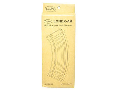 Lonex AK Series Flash Magazine (520 Rounds)