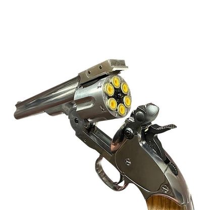 Borner Schofield Co2 Revolver (4.5mm/.177 - BB and Pellet - Silver)