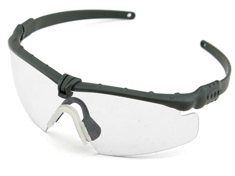 Big Foot 2.0 Framework (ANSI Z80.3) GLASSES (Grey Frame - Clean Lens)