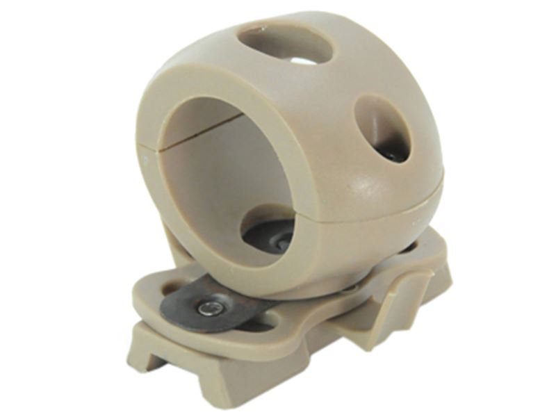 FMA Single Clamp for 1 flashlight (Tan) (TB372)