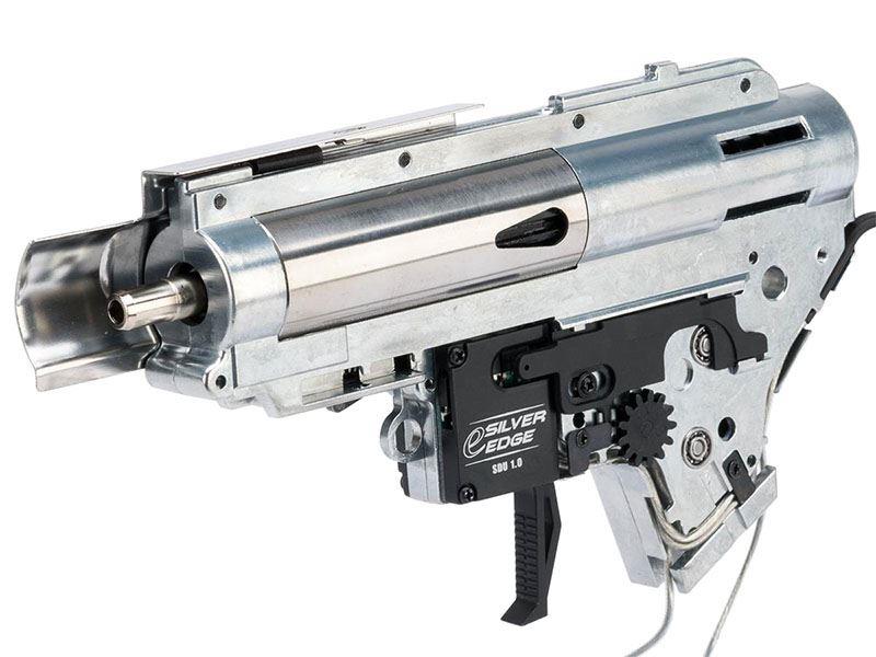 EMG Falkor Blitz Compact 2.0 with CRS Stock (APS Silver Edge Gearbox - Black - eFD-B-2.0.3B)
