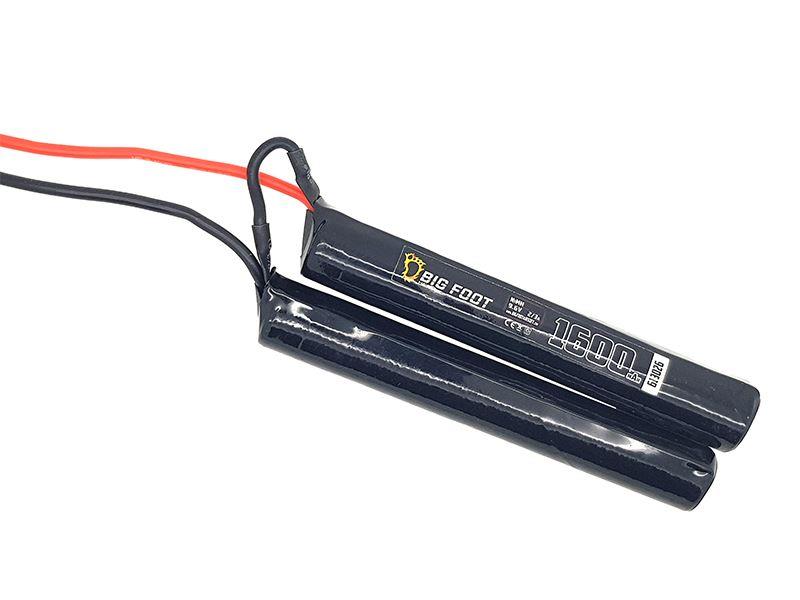 Big Foot Heat NiMH Battery 1600 mAh 2/3a 9.6v (4 + 4 - Nunchuck)
