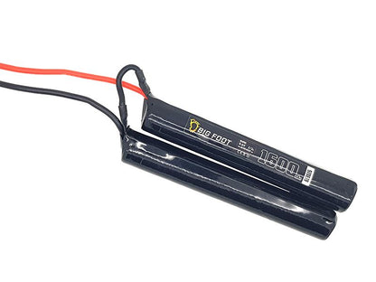 Big Foot Heat NiMH Battery 1600 mAh 2/3a 9.6v (4 + 4 - Nunchuck)