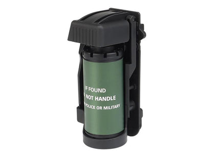 Big Foot Dummy Smoke Grenade and Holster Set (Black/Green)