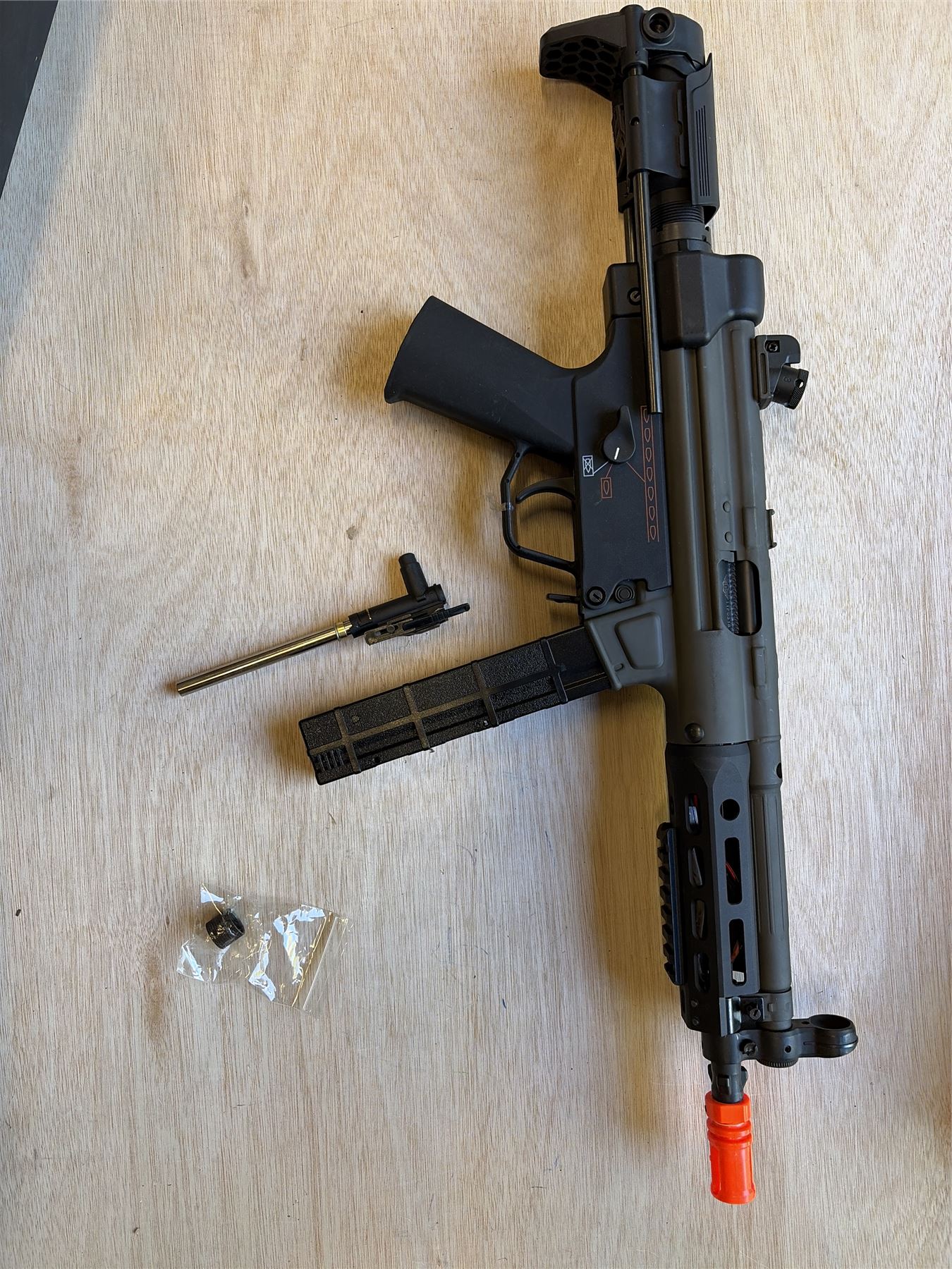 [Boneyard] Bolt Swat A4 Recoil AEG - Internal wiring fault / electrical short - non-firing - project
