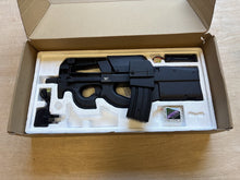 [Boneyard] JG D90 SMG with Inbuilt Drum & M4 Magazine (Black - Inc. Battery and Charger - P98-1) - Unknown Fault or Ex. Display